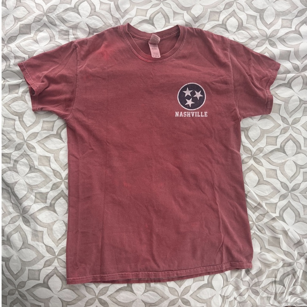 Red Nashville T-shirt
